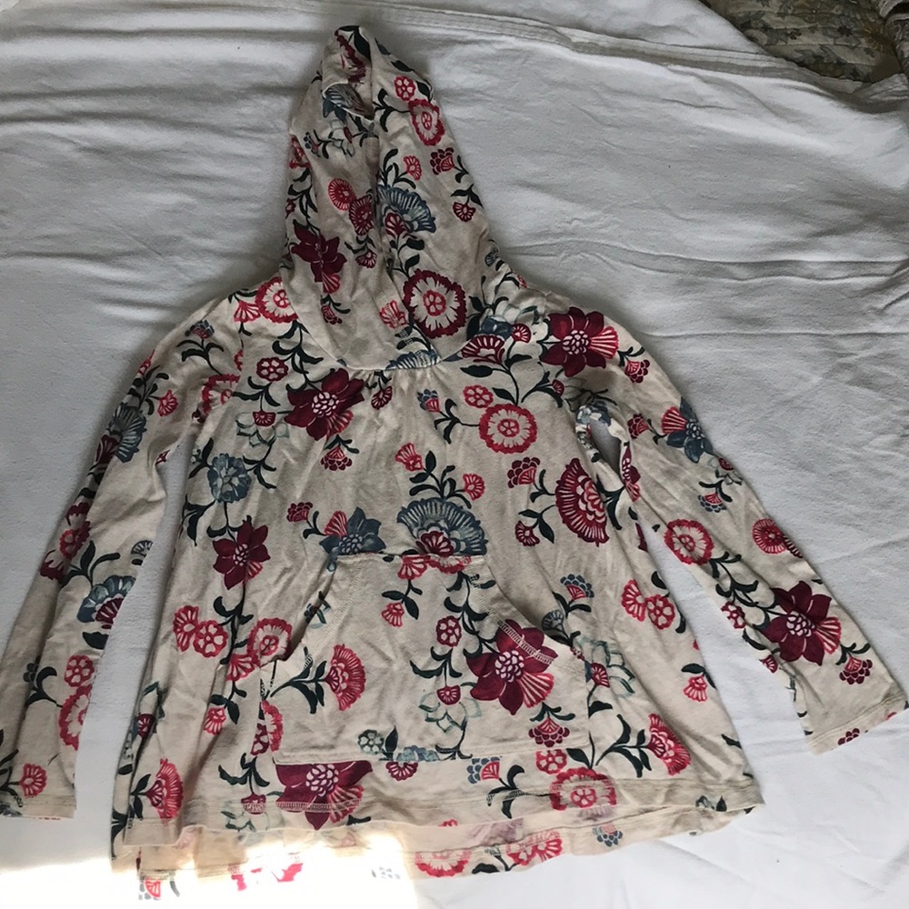 Tea floral hoodie